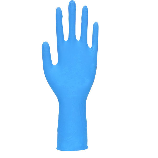 Ultra-Heavy Duty Blue Nitrile Gloves - Cases of 10 Boxes, 50 Gloves per Box