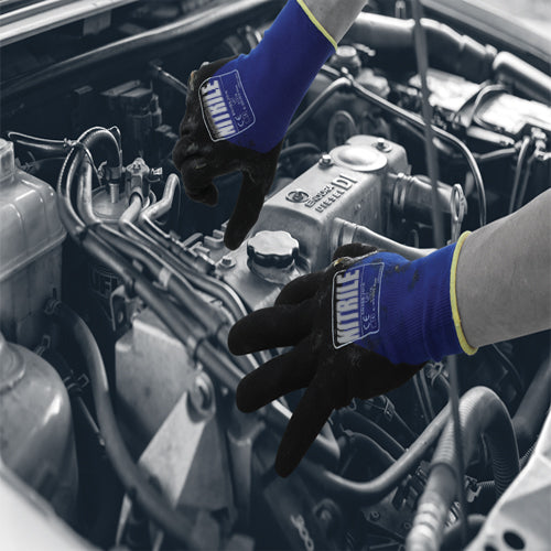 Sandy Nitrile 3/4 Coated - Firm Grip Gloves - Abrasion Resistant - NitreGrip® Technology - In Bags of 10 Pairs