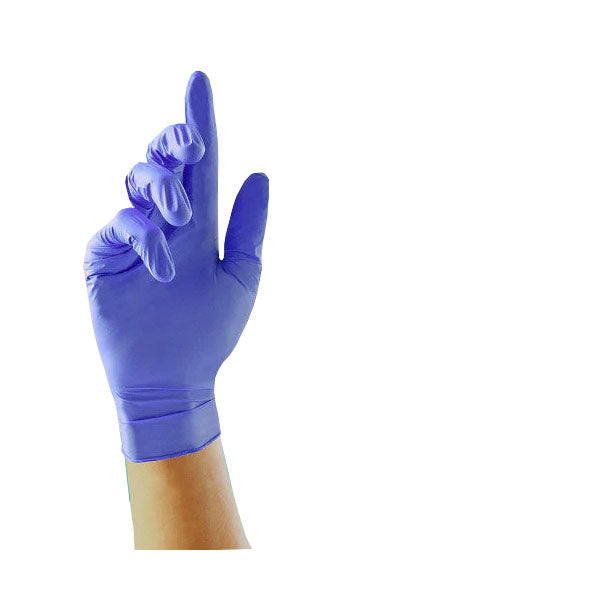 Blue Nitrile Examination Accelerator Free Gloves – Cases of 10 Boxes, 100 Gloves per Box
