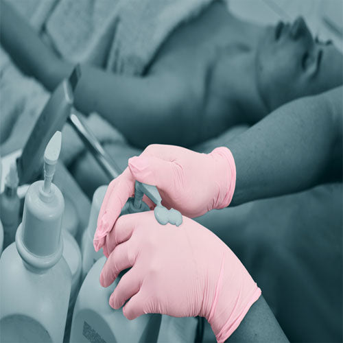 Pink Nitrile Examination Gloves – Cases of 10 Boxes, 100 Gloves per Box