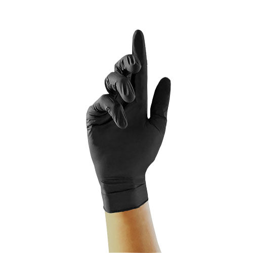 Black Nitrile Gloves – 10x100