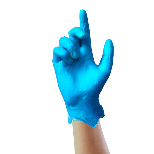 Blue TPE Gloves – Cases of 10 Boxes, 200 Gloves per Box