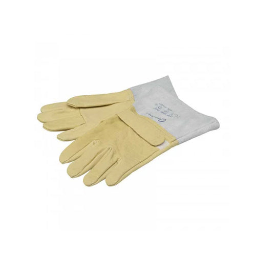 Tan Sibille - Water Repellent Leather Electrical Over Gloves - Additional Mechanical Protection - In Bags of 1 Pair