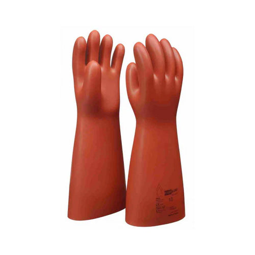 Brown Sibille Electrical Insulating Arc Flash Gloves - Class 00 To 4 - 2 Colour Safety System - In Bags of 1 Pair
